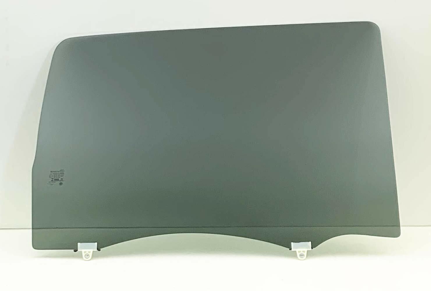 Passenger Right Side Rear Door Window Door Glass Compatible with Toyota Tundra Pickup 4 Door Crew Cab 2007-2021 Models