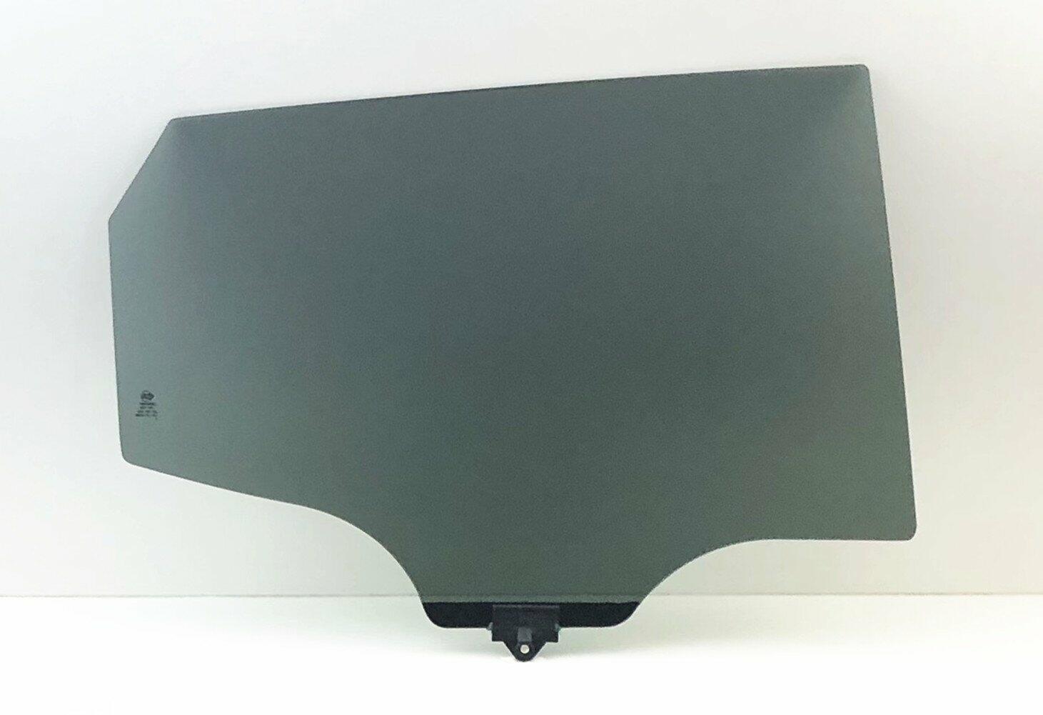 Passenger Right Side Rear Door Window Door Glass Compatible with Hyundai Santa Fe Sport 2013-2018 Models