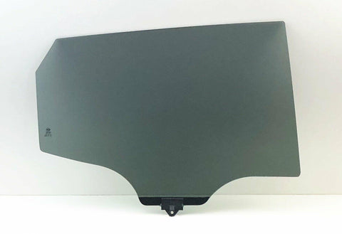 Passenger Right Side Rear Door Window Door Glass Compatible with Hyundai Santa Fe Sport 2013-2018 Models
