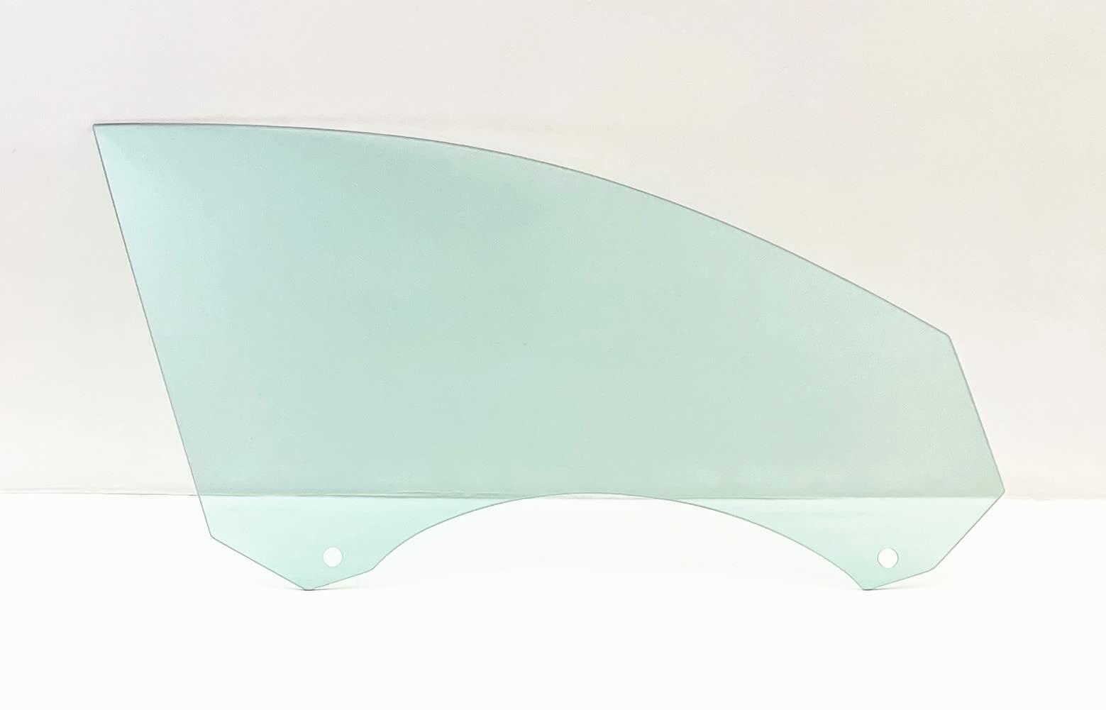 Tempered Passenger Right Side Front Door Window Door Glass Compatible with Audi A6 S6 2006-2011 All Models / A6 4 Door Sedan 2005
