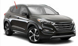 Passenger Right Side Rear Door Window Door Glass Compatible with Hyundai Tucson 2016-2021 Models