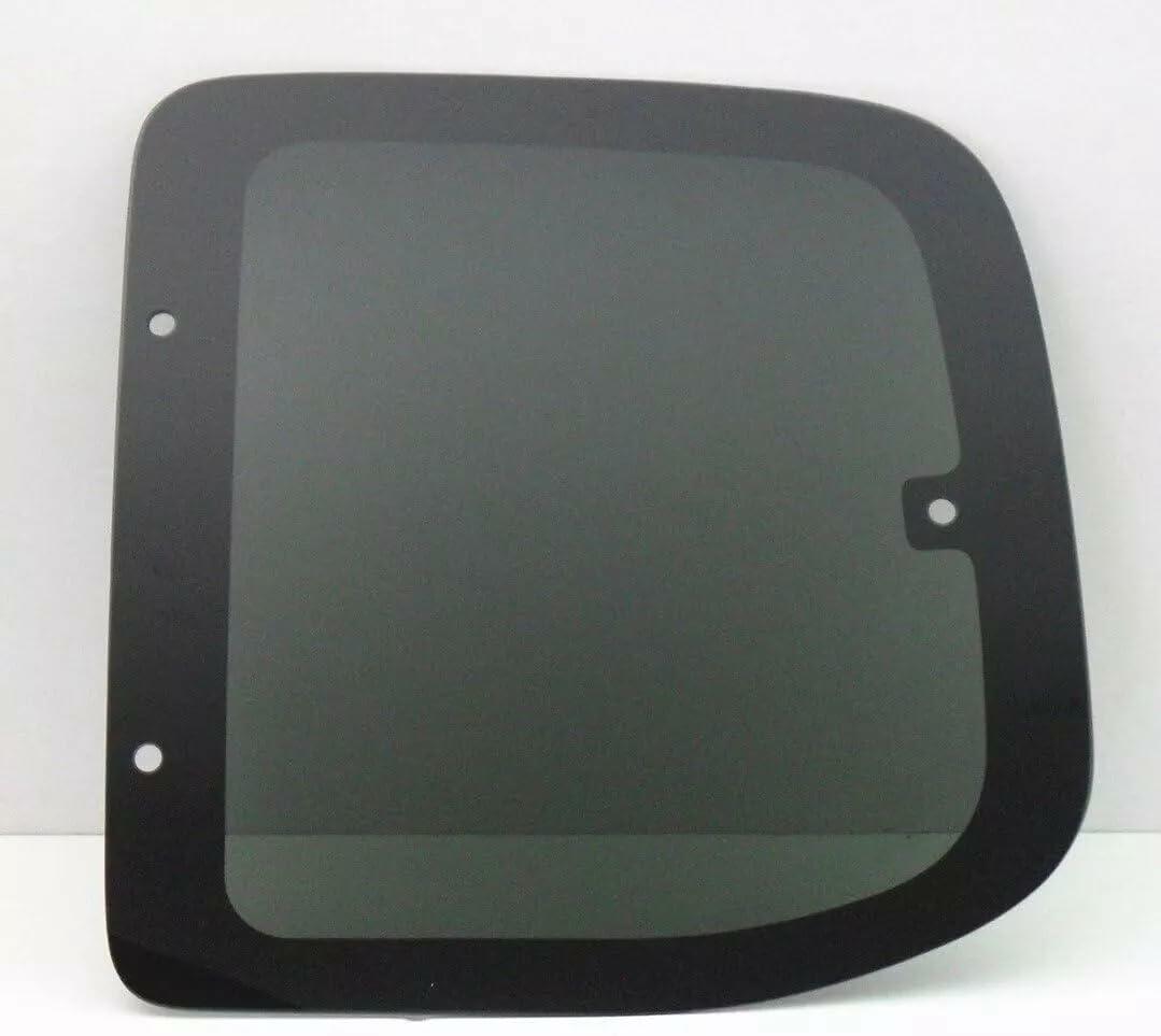 Driver Side Left Quarter Window Quarter Glass Movable Compatible with Toyota Tundra Pickup Extended Cab 2000-2006 Models
