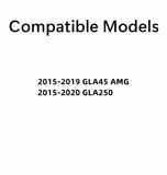 Driver Left Side Rear Door Window Door Glass Compatible with Mercedes Benz GLA250 2015-2020 / GLA45AMG 2015-2019 Models