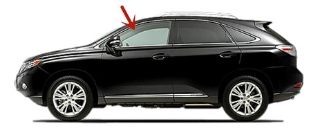 Driver Left Side Front Door Laminated Window Glass Compatible with Lexus RX350 / RX450 2010-2015 Models