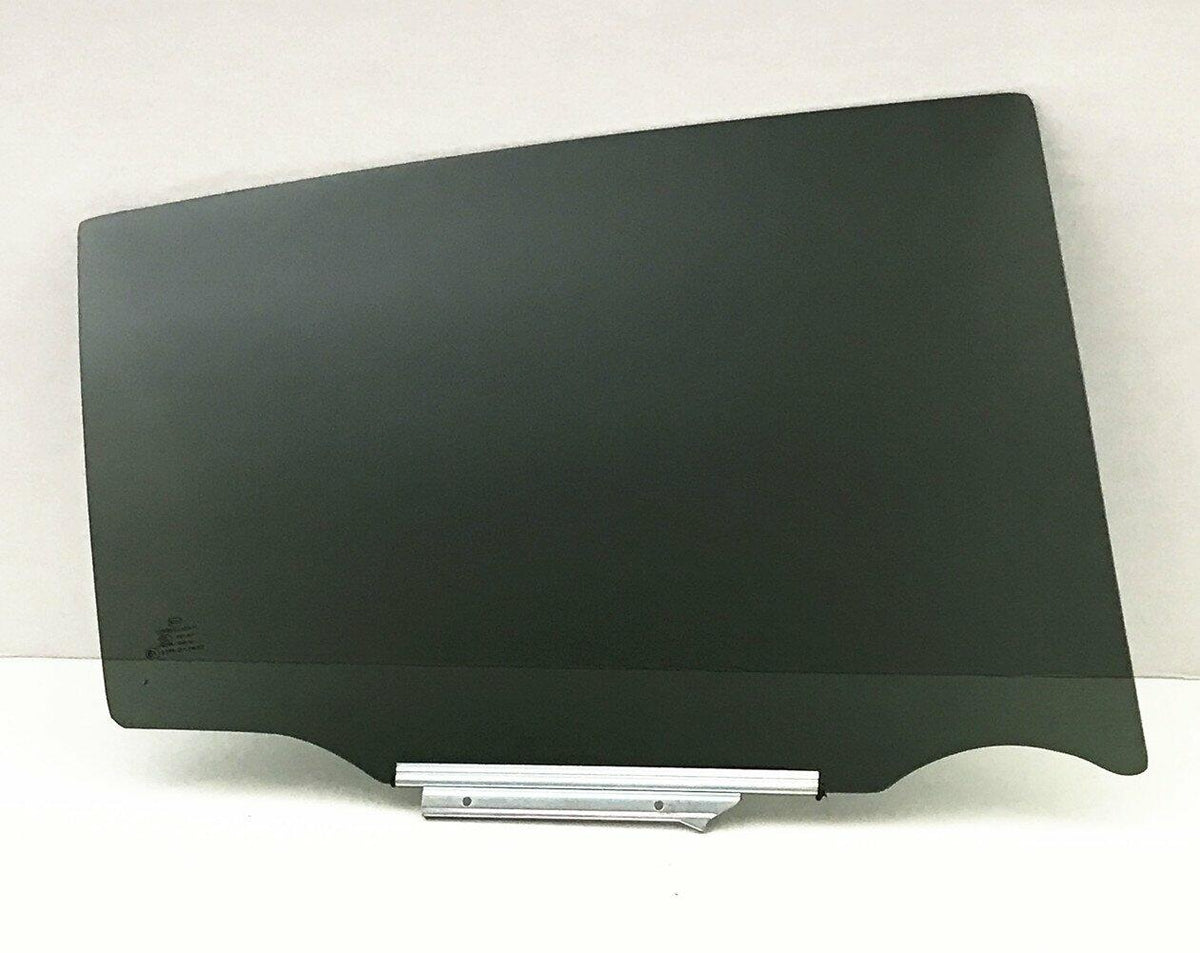 Passenger Right Side Rear Door Window Door Glass w/Metal Attachment Compatible with Toyota RAV4 2013-2018 Models
