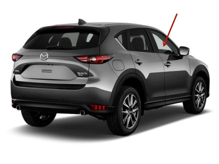 Laminated Passenger Right Side Front Door Window Door Glass Compatible with Mazda CX-5 2017-2025 Models