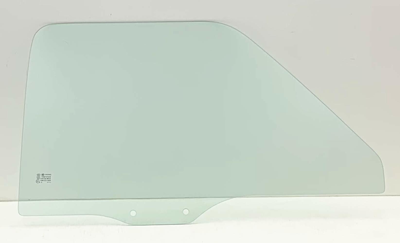 W/O Vent Style Passenger Right Side Door Window Door Glass Compatible with Ford Ranger Pickup/Bronco II 1983-1988 Models