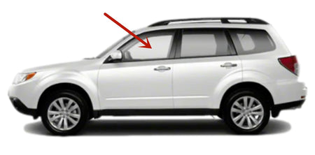 Driver Left Side Front Door Window Door Glass Compatible with Subaru Forester 2009-2013 Models