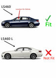 Driver Left Side Front Door Window Door Glass Compatible with Lexus LS460 2007-2017 Models (Not For LS460 L)