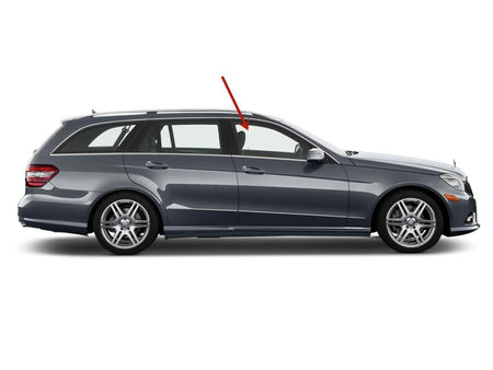 Tempered Passenger Right Side Front Door Window Door Glass Compatible with Mercedes Benz E250/E350/E400/E550/E63AMG 4 Door Sedan/Wagon 2010-2016 Models