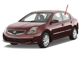 Driver Left Side Rear Door Window Door Glass Compatible with Nissan Sentra 4 Door Sedan 2007-2012 Models