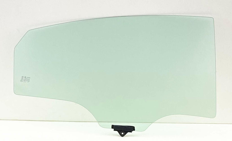 Passenger Right Side Rear Door Window Door Glass Compatible with Hyundai Sonata 2011-2014 Models / Sonata Hybrid 2011-2015 Models