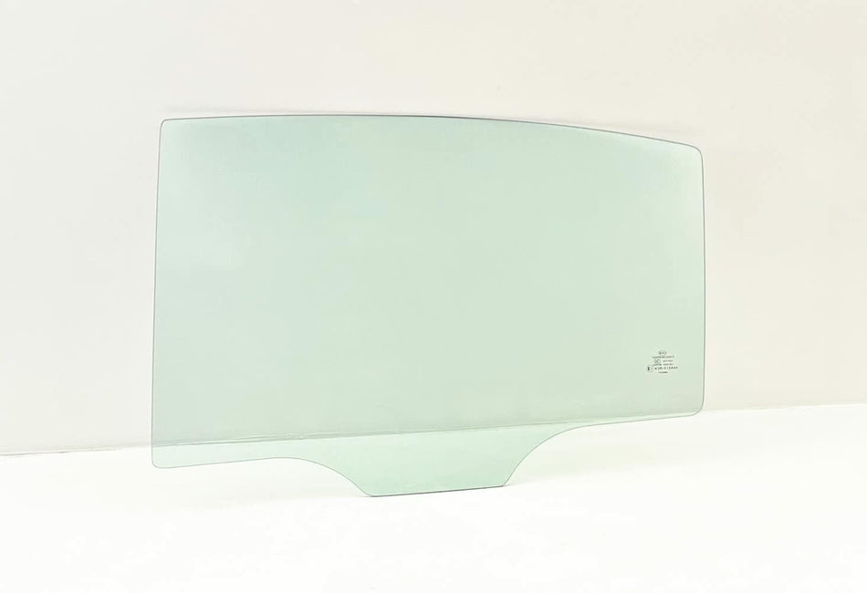 Tempered Driver Left Side Rear Door Window Door Glass Compatible with Hyundai Genesis 4 Door Sedan 2009-2014 Models