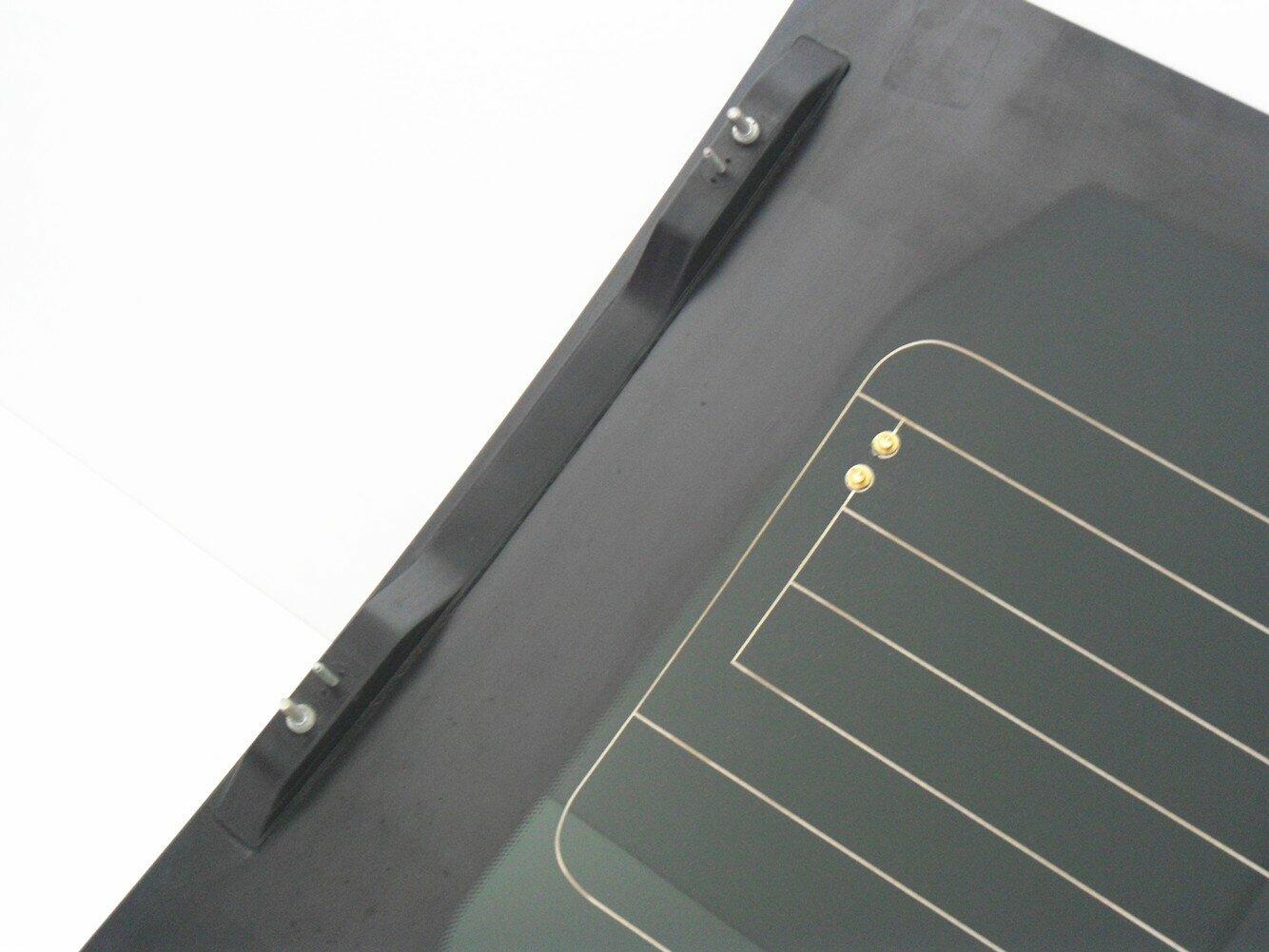 Movable Passenger Right Side Quarter Window Quarter Glass Compatible with Ford Freestar/Mercury Monterey Mini Van 2005-2007 Models