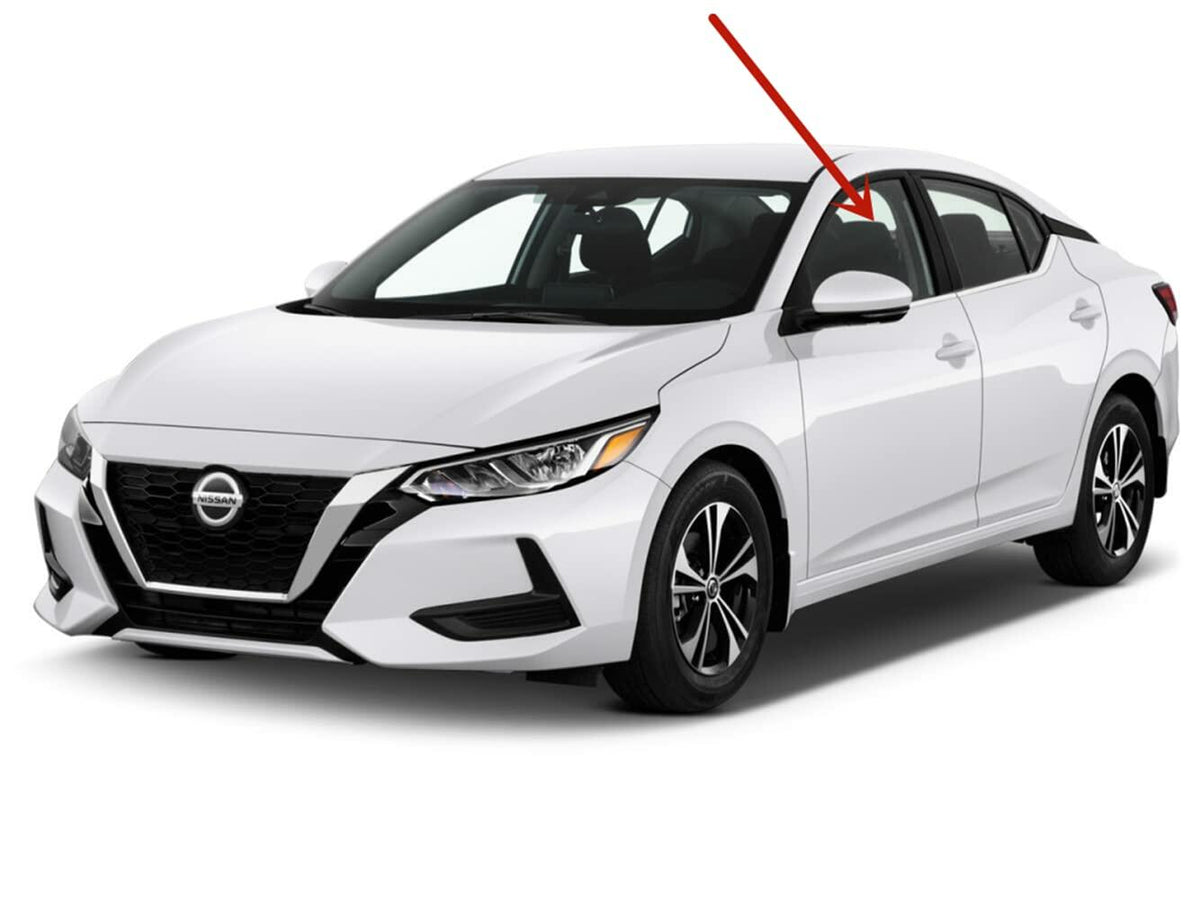 Driver Left Side Front Door Window Door Glass Compatible with Nissan Sentra 2020-2025 Models