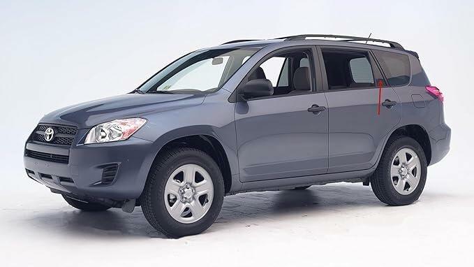 Driver Left Side Rear Vent Window Vent Glass Compatible with Toyota RAV4 2006-2012 4 Door Models