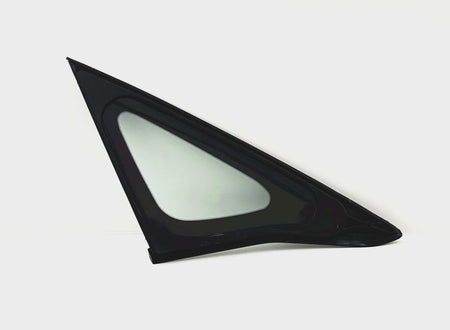 Tempered Chrome Molding Style Passenger Right Side Quarter Window Quarter Glass Compatible with Honda Civic 4-Door Sedan 2022-2026 Models