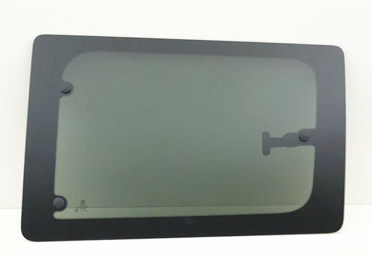 Movable Manual Sytle Driver Left Side Rear Door Window Door Glass Compatible with Ram Promaster City 2015-2022 Models