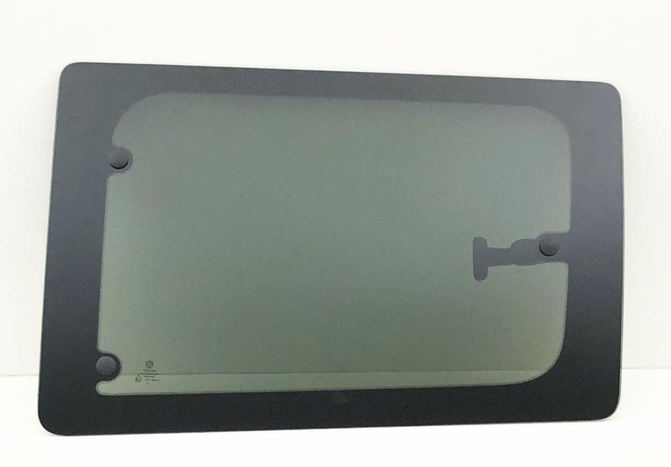 Movable Manual Sytle Driver Left Side Rear Door Window Door Glass Compatible with Ram Promaster City 2015-2022 Models