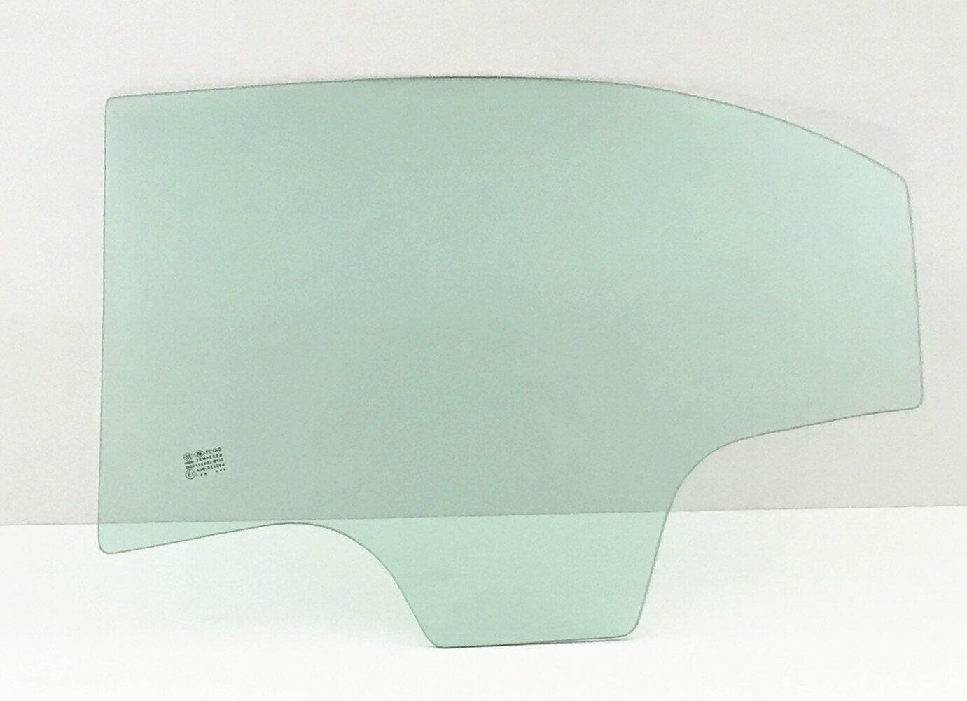 Driver Left Side Rear Door Window Door Glass Compatible with Fiat 500X 2016-2023 Models