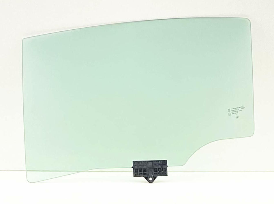 Driver Left Side Rear Door Window Door Glass Compatible with Kia Cadenza 2014-2016 Models