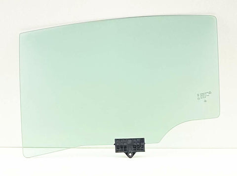 Driver Left Side Rear Door Window Door Glass Compatible with Kia Cadenza 2014-2016 Models