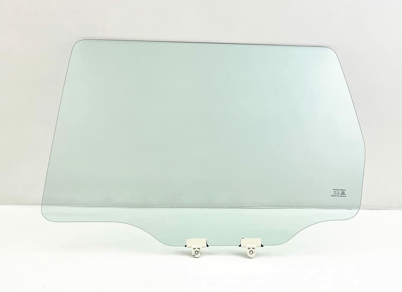 Tempered Driver Left Side Rear Door Window Glass Compatible with Mitsubishi Outlander 2003-2006 Models