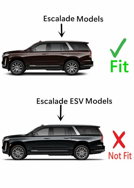 With Sensor Style Tempered Driver Left Side Quarter Window Quarter Glass Compatible with Cadillac Escalade 2021-2026 Models ( Not For Escalade ESV)