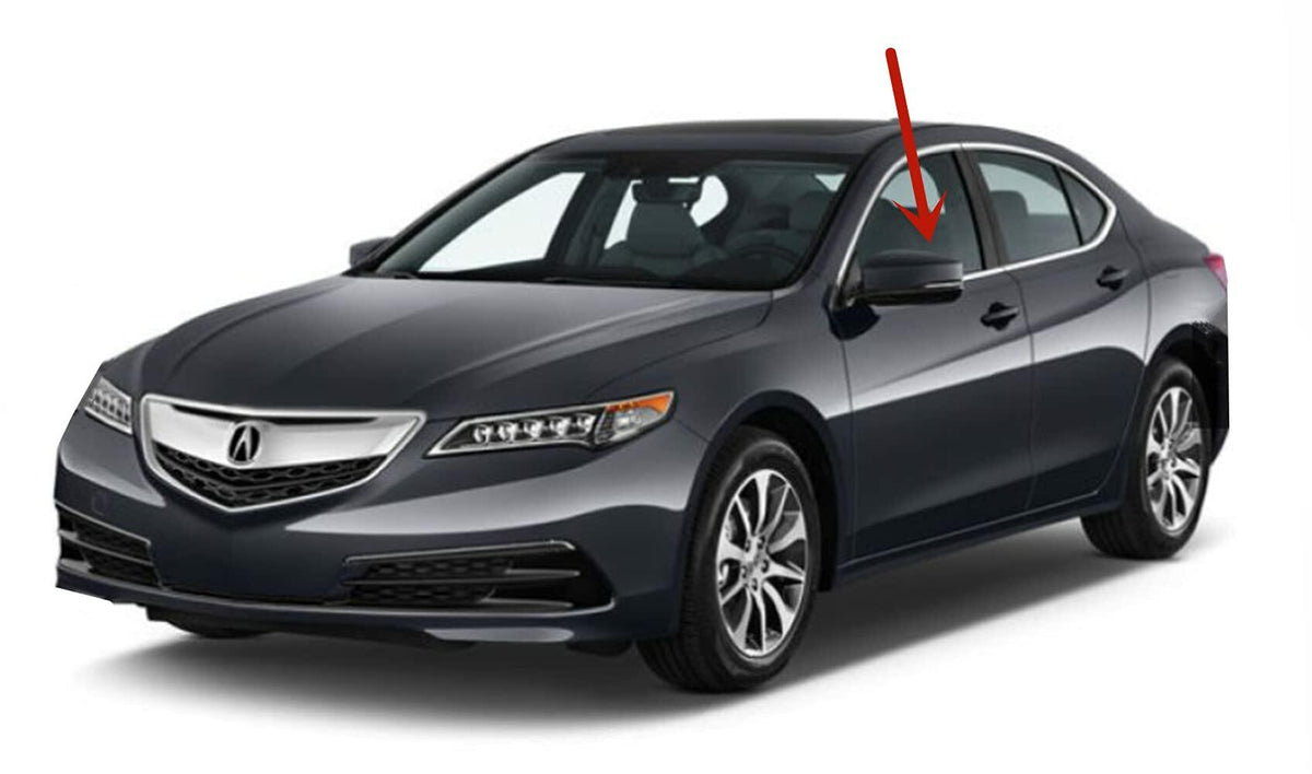 Driver Left Side Front Door Window Door Glass Compatible with Acura TLX 2015-2020 Models