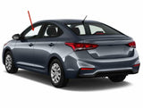 Driver Left Side Front Door Window Door Glass Compatible with Hyundai Accent 2018-2022 Models