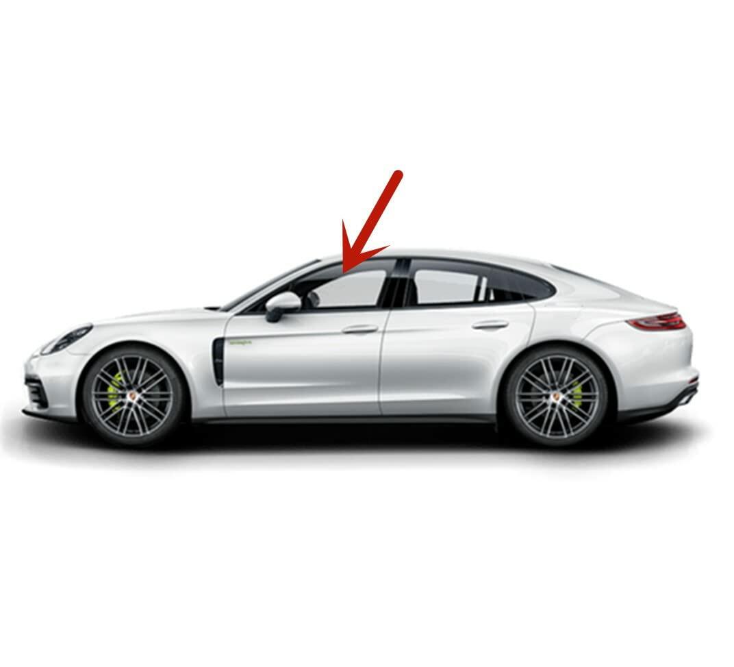 Tempered Driver Left Side Front Door Window Door Glass Compatible with Porsche Panamera 2017-2023 Models