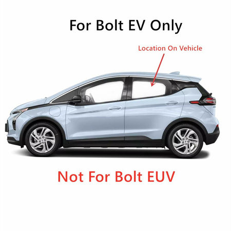 Tempered Driver Left Side Rear Door Window Door Glass Compatible with Chevrolet Bolt EV 2017-2023 Models (Not For Bolt EUV)