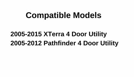 Driver Left Side Front Door Window Door Glass Compatible with Nissan Pathfinder 2005-2012 Models/Nissan Xterra 2005-2015 Models