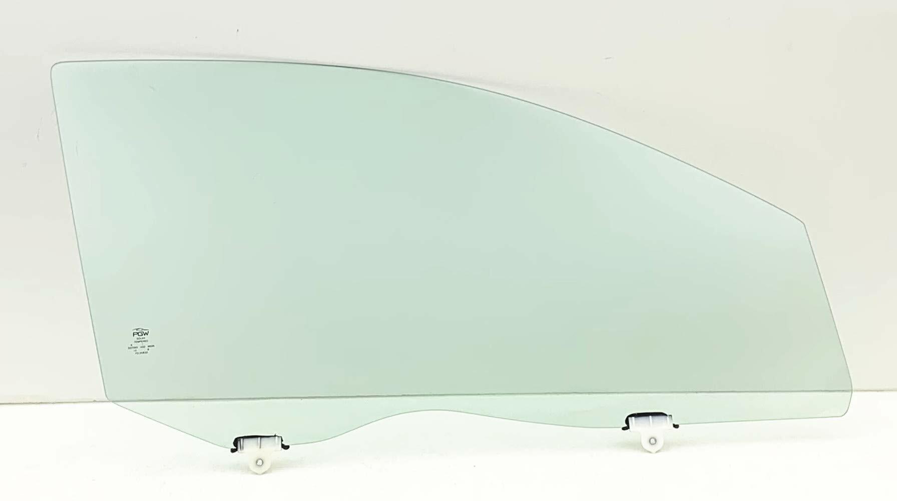 Passenger Right Side Front Door Window Door Glass Compatible with Mitsubishi Mirage G4 4 Door Sedan 2017-2024 Models