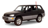 Driver Left Side Rear Vent Window Vent Glass Compatible with Toyota RAV4 1996-2000 4 Door Models