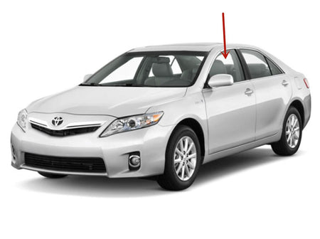 Driver Left Side Front Door Window Door Glass Compatible with Toyota Camry / Camry Hybrid 4 Door Sedan 2007-2011 Japan Built Models