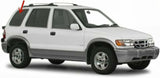 Passenger Right Side Quarter Glass Quarter Window Compatible with Kia Sportage 1995-2002 4 Door Models