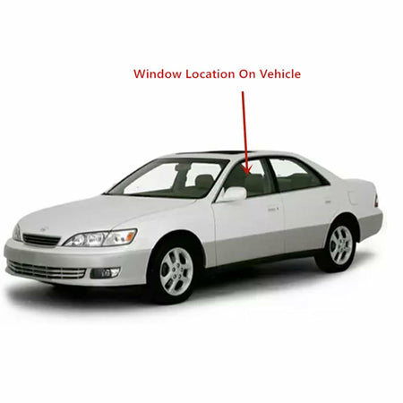 Driver Left Side Front Door Window Door Glass Compatible with Lexus ES300 1997-2001 Models