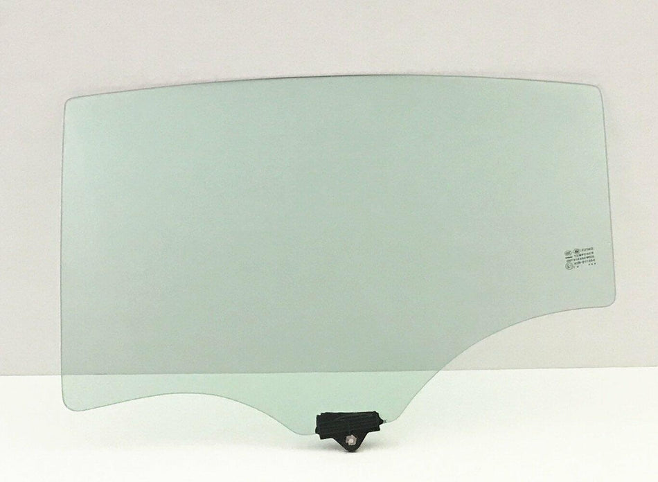 Driver Left Side Rear Door Window Door Glass Compatible with Kia Forte 4 Door Sedan 2014-2018 Models