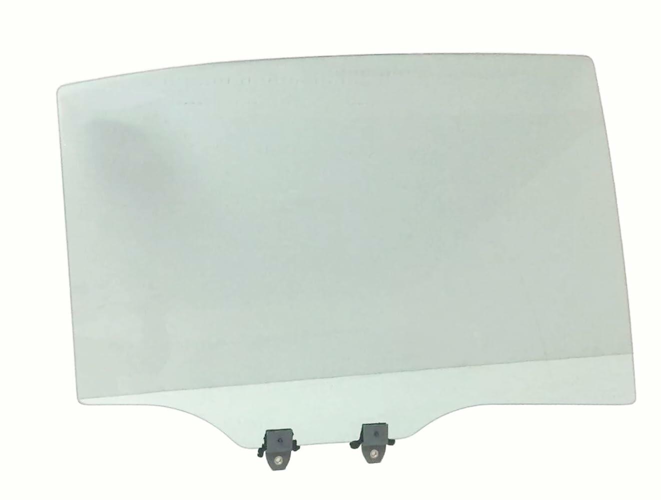 Passenger Right Side Rear Door Window Door Glass Compatible with Honda Accord 4-Door Sedan 2008-2012 Models
