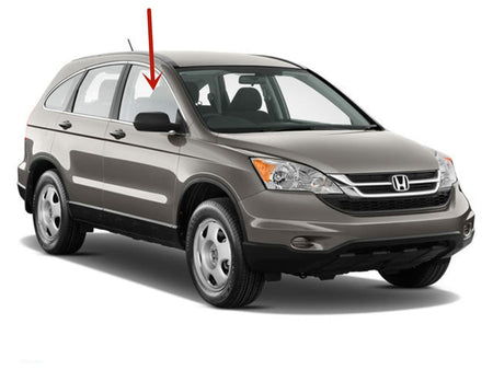 Passenger Right Side Front Door Window Door Glass Compatible with Honda CR-V 2007-2011 Models