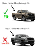 Tempered Factory Privacy Tinted Passenger Right Side Rear Door Window Door Glass Compatible with Nissan Frontier 4 Door Extended Cab Pickup 2022-2026 Model