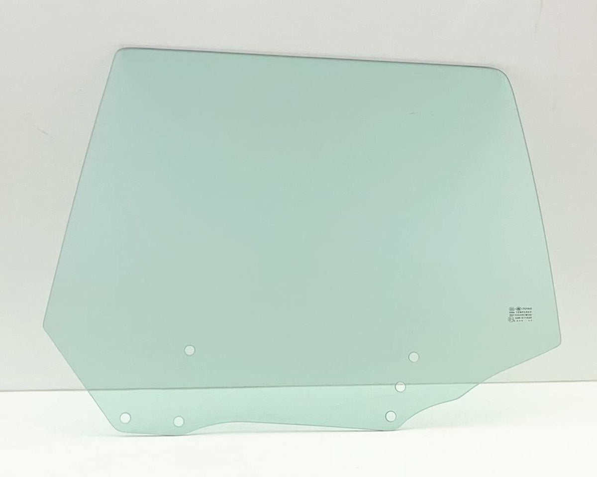 Driver Left Side Rear Door Window Door Glass Compatible with Subaru Forester 1998-2002 Models