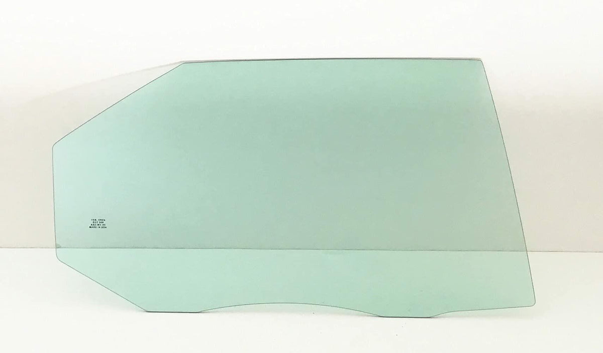 Passenger Right Side Rear Door Window Door Glass Compatible with Kia Forte 4 Door Hatchback 2011-2013 Models