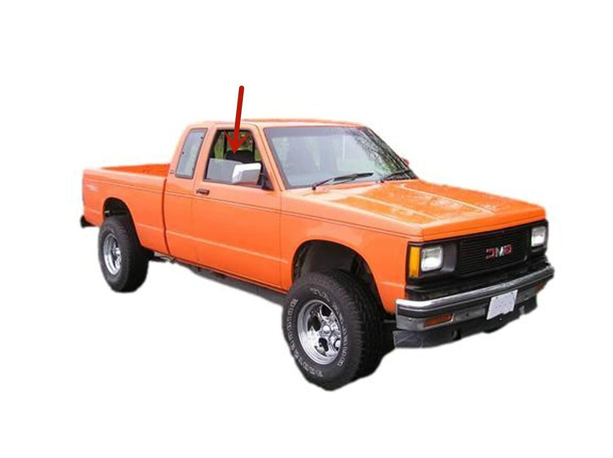 Passenger Right Side Front Door Window Door Glass Compatible with Chevrolet S10 Pickup/S10 Blazer/GMC S15/Sonoma S15 Pickup/Oldsmobile Bravada 1982-1992 Models