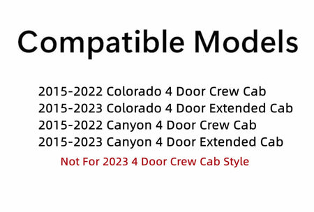 Tempered Driver Left Side Front Door Window Door Glass Compatible with Chevrolet Colorado GMC Canyon All Body Style 2015-2022 / 4-Door Extended Cab 2023 Models