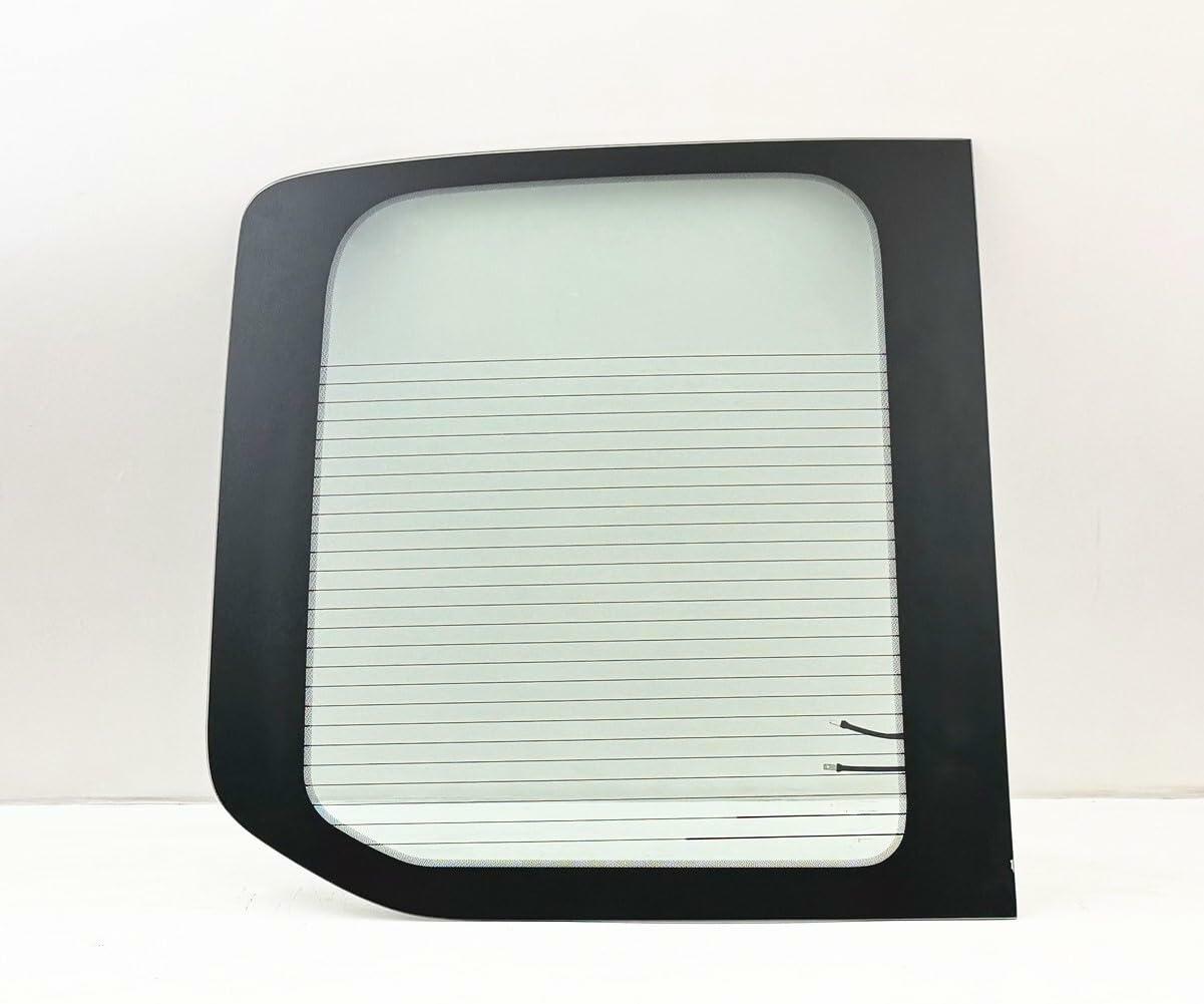 Heated Rear Back Window Back Glass Driver Left Side Compatible with Ford Transit 100.8" Mid-Roof & 110.2'' High-Roof Van 2015-2026 Models (Not for Low-Roof , Or Transit Connect)