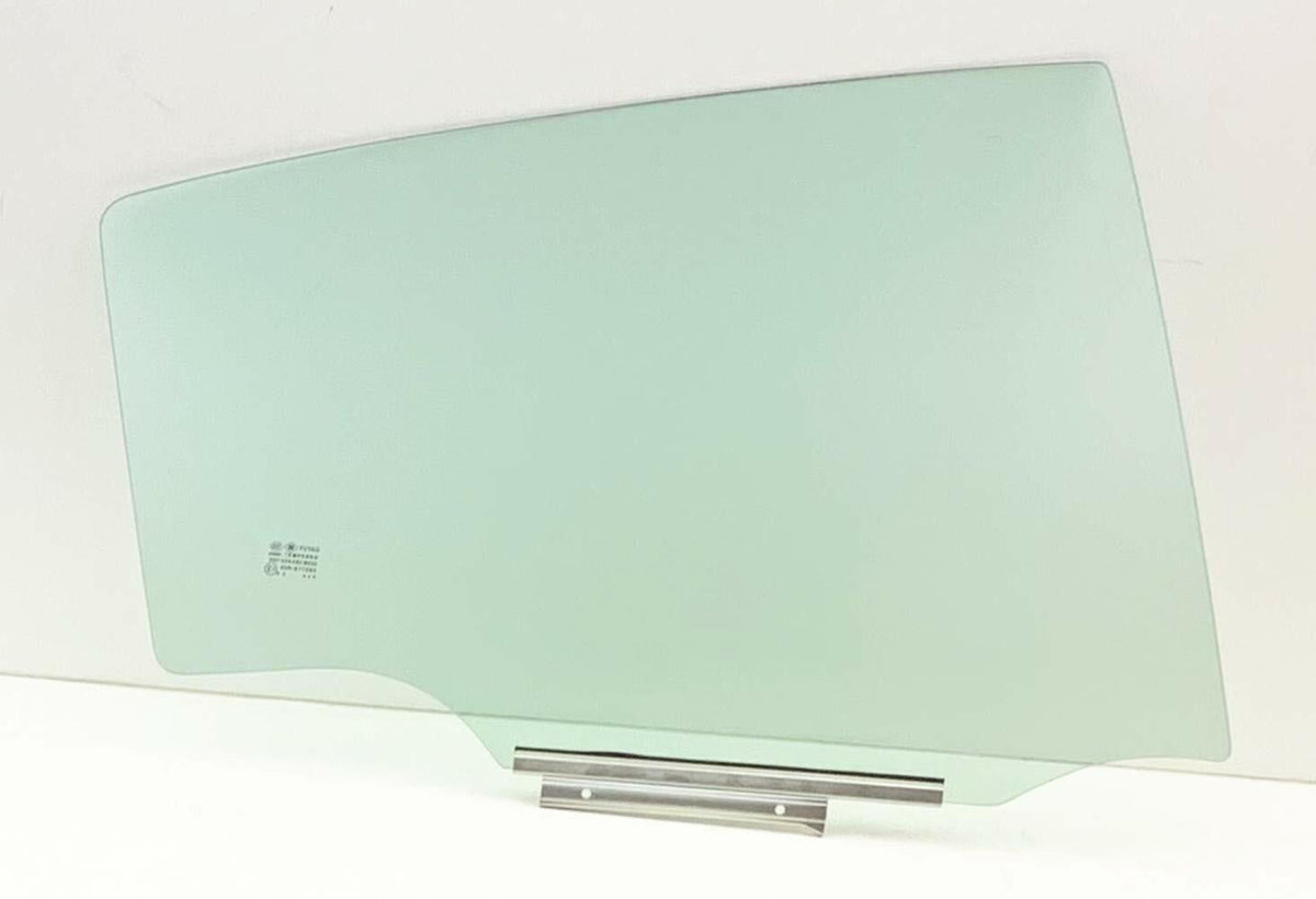 Passenger Right Side Rear Door Window Door Glass Compatible with Toyota Yaris 4 Door Hatchback 2012-2019 Models
