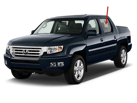 NAGD Driver Left Side Rear Door Window Glass for Honda Ridgeline 4 Door Crew Cab 2006-2014