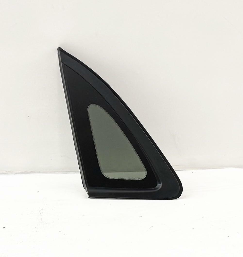 Tempered Driver Left Side Rear Quarter Window Quarter Glass Compatible with Hyundai Kona / Kona N / Kona Electric 2018-2023 Models